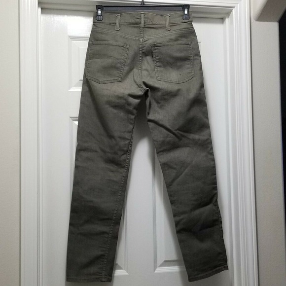 Vintage Levi's BIG E Olive Green Jeans 1960s Men's 30‎ x 30 READ - Picture 1 of 12